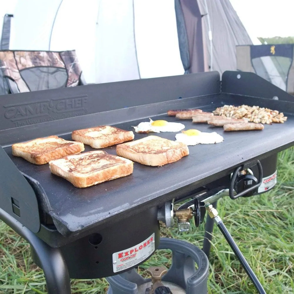 2-Burner Griddle - Professional Flat Top Griddle for Camp Chef Cooking Systems