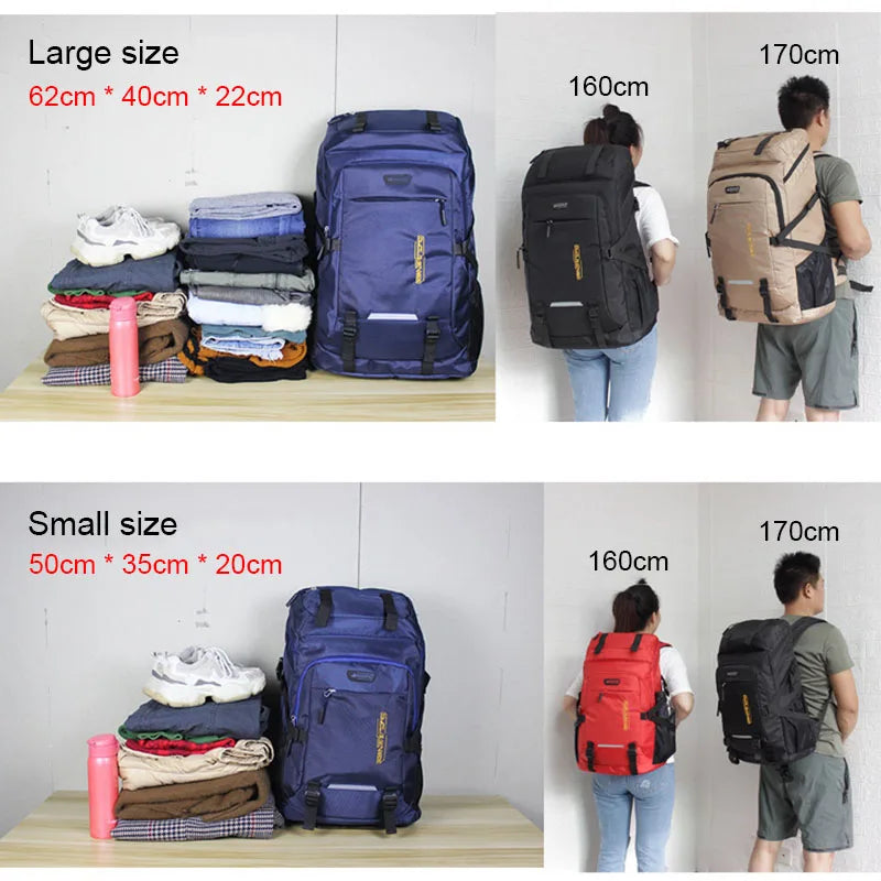 80L 50L Outdoor Backpack /Rucksack  Camping, Hiking