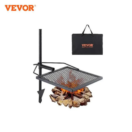 Swivel Campfire Grill,  Grate,360° Adjustable Open Fire